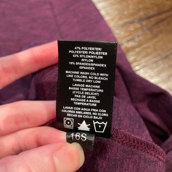 Kuhl Women's Sz XS Sleeveless Performance Dress Heathered Purple Stretch - Picture 10 of 10